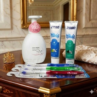 �ڵ���� ���̱����� 450ml + 2080 ǻ��ġ�� 125g + �ý��׸� ġ���ɾ� ĩ�� 3��